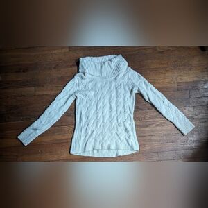 Calvin Klein Cowl Neck White Sweater (S)